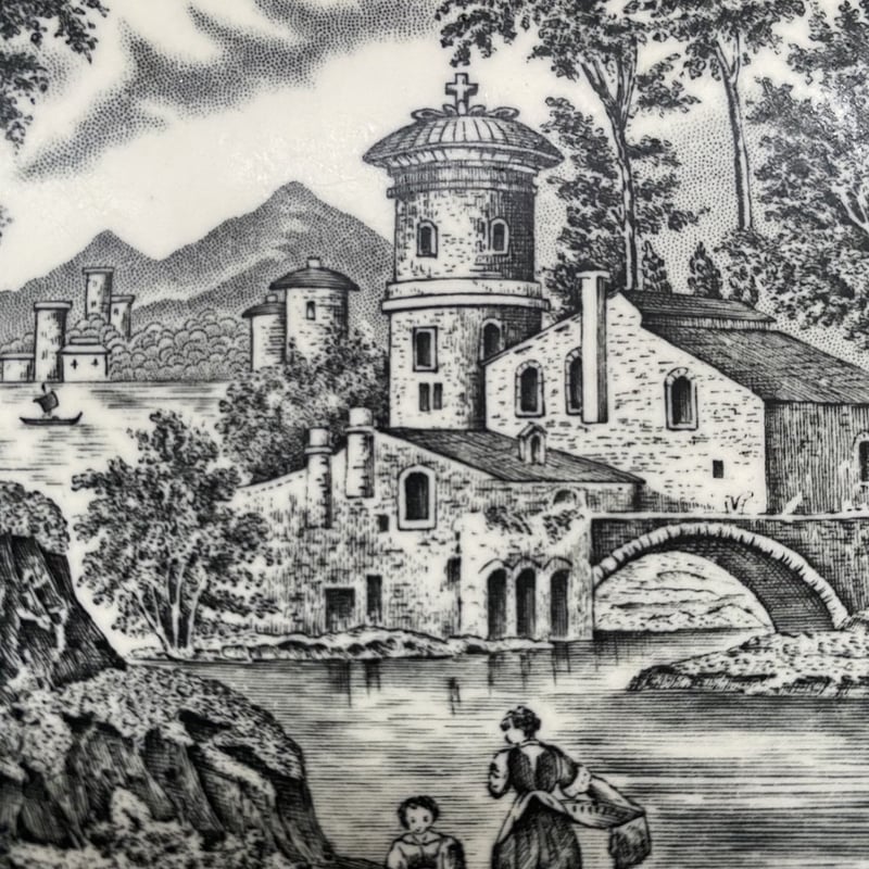 1940年代 ウェッジウッド ルガノ ディナープレート 26cm 1