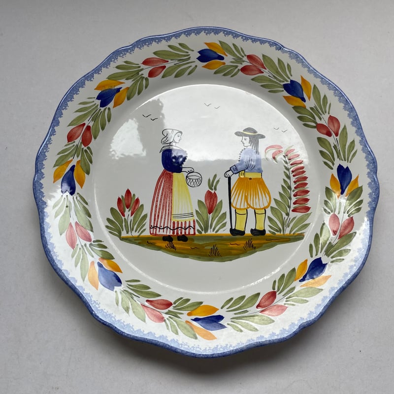 アンリオ　カンペール プレート　2枚 約 26cm アンリオ カンペール プレート 2枚 約 26cm