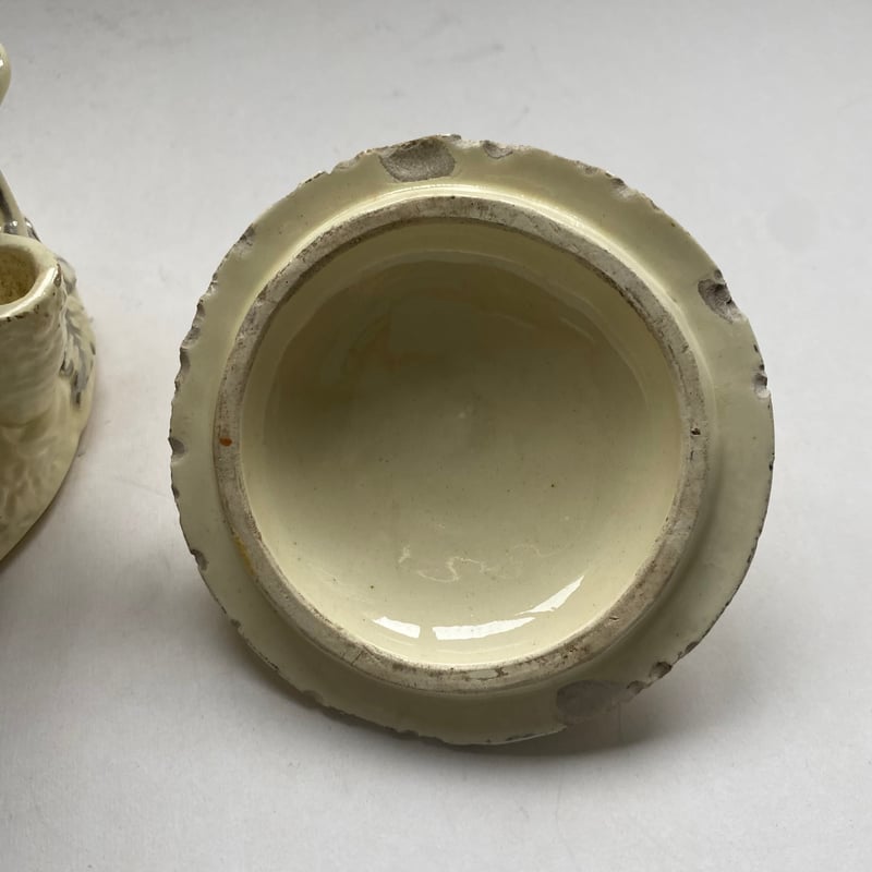 19世紀 ランジェ シャルル・ド・ボワシモン ポ・ア・タバ 陶器と