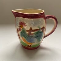 アンティーク　花瓶　リュネヴィル　ポリクローム アンティーク 花瓶 リュネヴィル ポリクローム