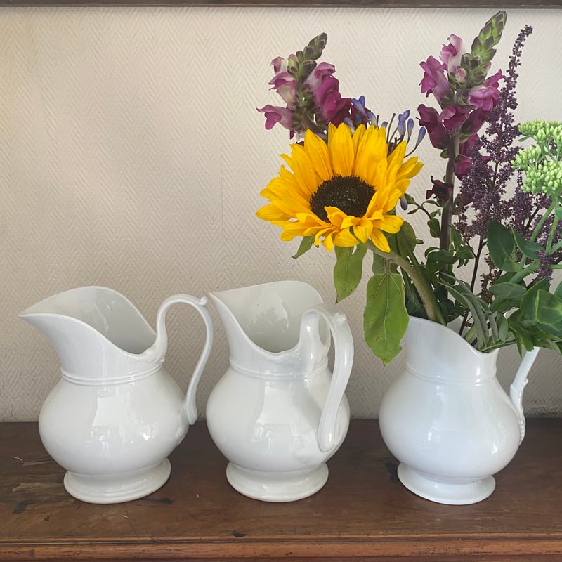 19世紀 ブロ ピシェ 白磁 1-2 | campagne à paris vintage