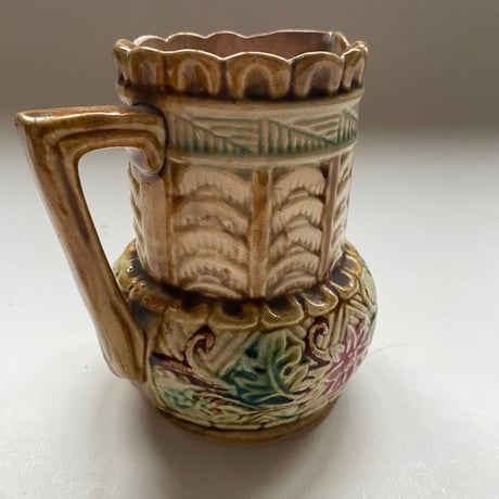 １９世紀後半　ポタレ　バルボティーヌ　鱗と花モチーフ