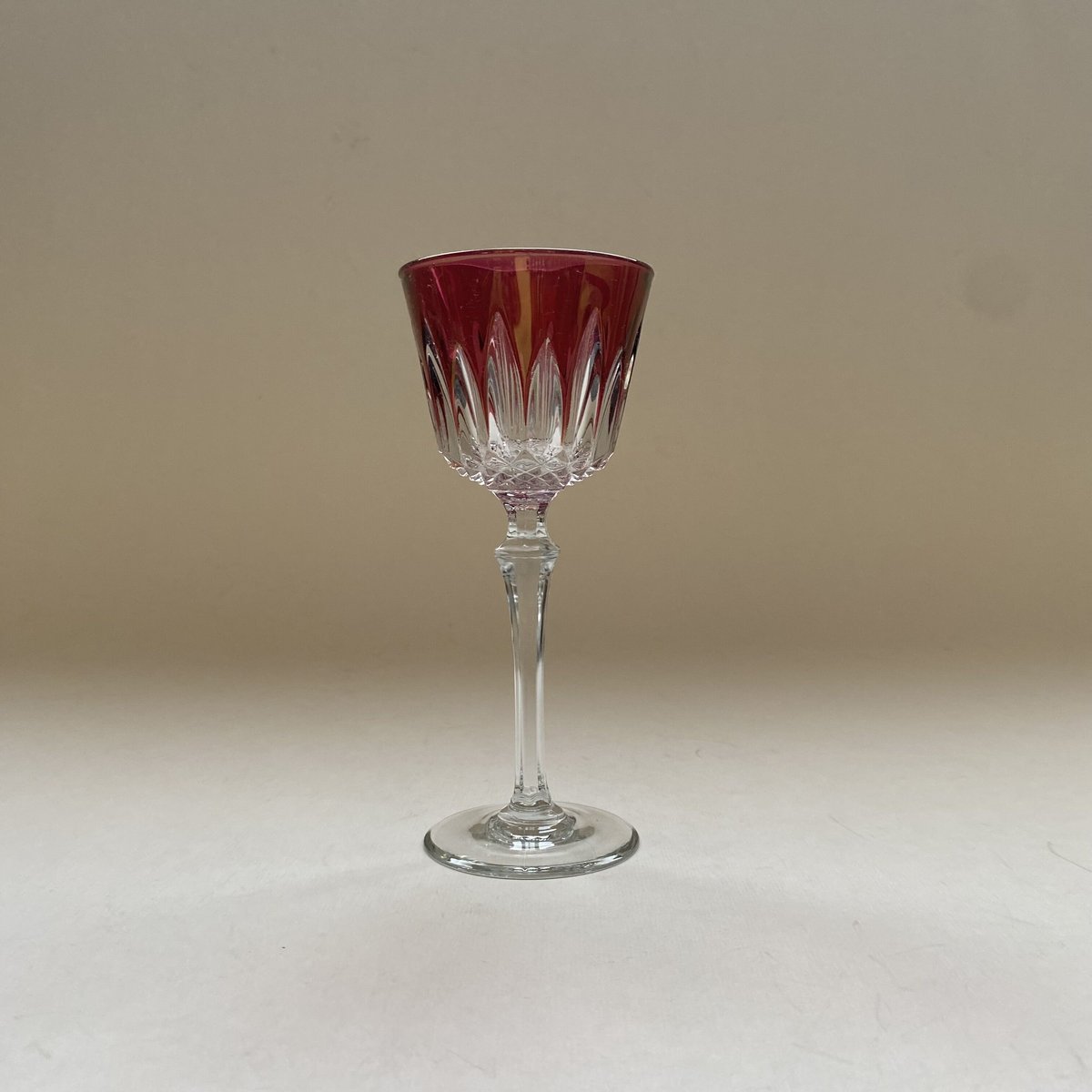 チェコのカットガラスボウル s0567e ボヘミアガラス 心強い