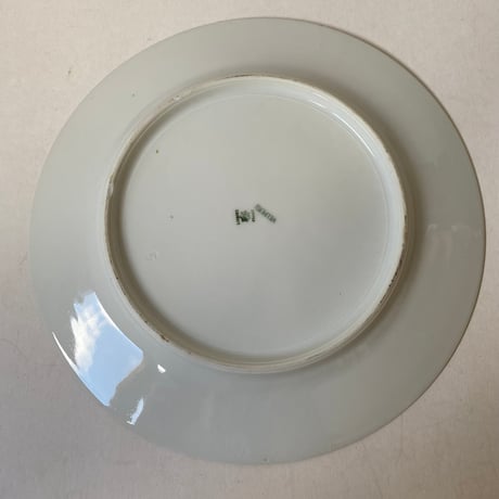 1900年代　リモージュ　J.B.T et cie　ベルポー　ディナー・プレート　リラとブール・ド・ネージュ柄　1−１２