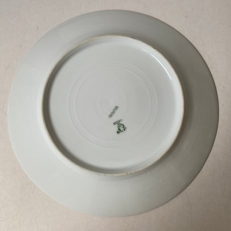 1900年代　リモージュ　J.B.T et cie 　ベルポー　デザート・プレート　リラとブール・ド・ネージュ柄　1−１２