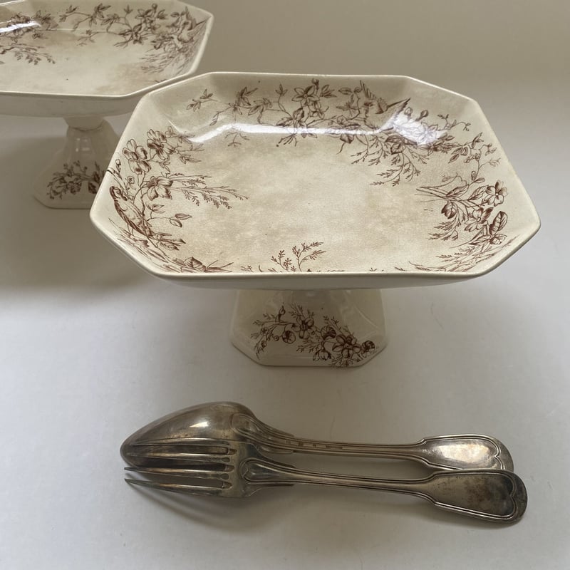 19世紀後半 イギリス製 WAA&Co パックス コンポティエ キャレ