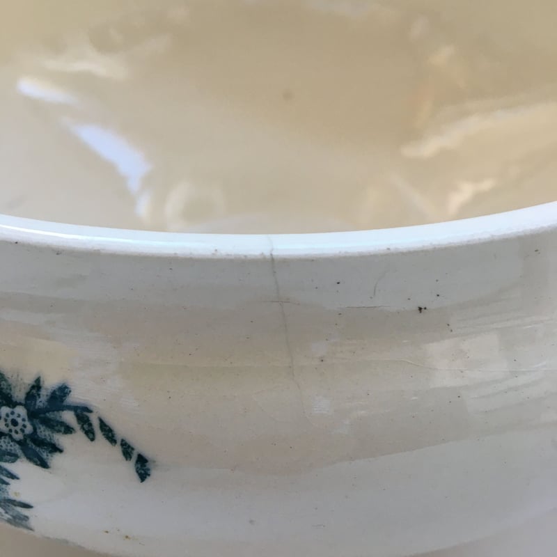 1910年代 ロンシャン窯 リュテス スーピエール カルトーシュ柄