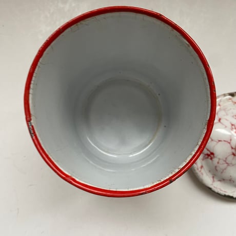 20世紀前半 ボワッタジゴーニュ　白とルージュ　シュクルとカフェ　2点セット