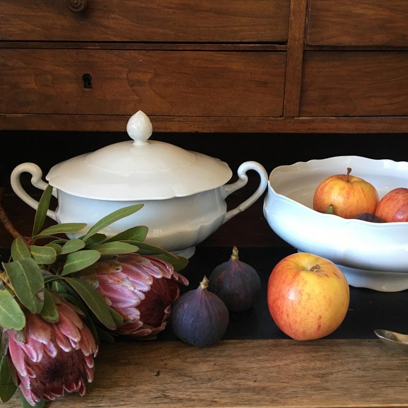 ワンランク上ヴィンテージリモージュ B&Co窯 バーナード 大皿4枚24×2cm