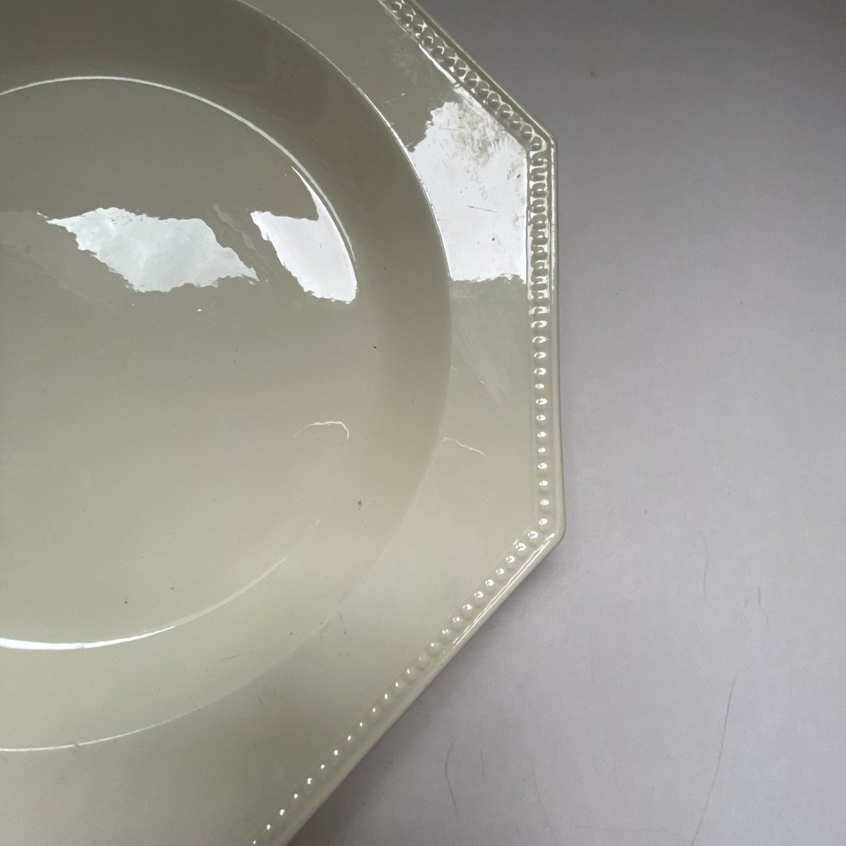 19世紀 モントロー プラ・クル オクトゴナル パールリム | campagne à