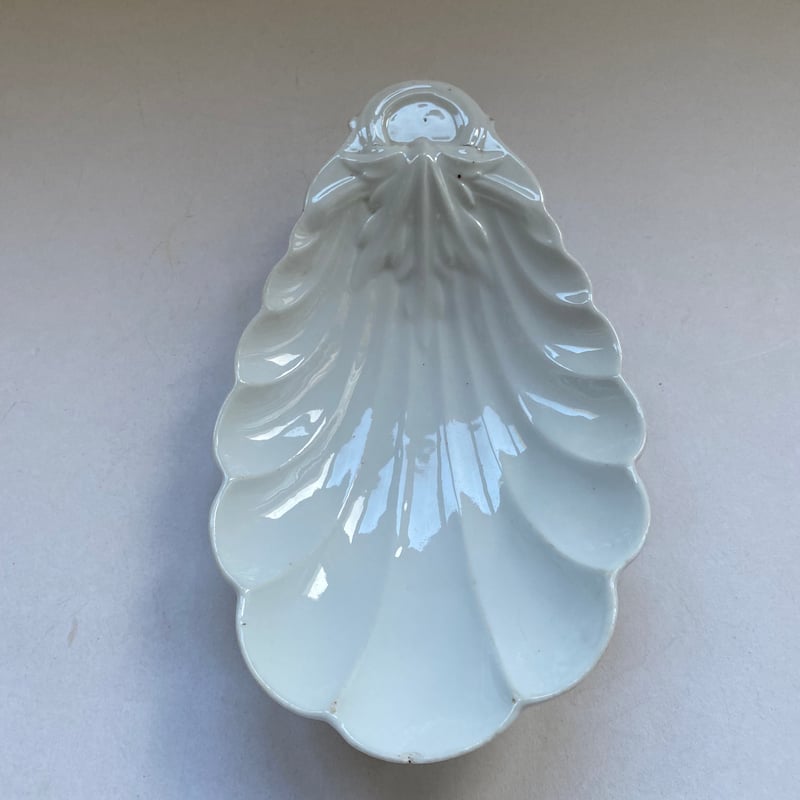 【H】シェル型ラヴィエプレート/フランスアンティーク食器 France Antique シェル型ラヴィエ(数量4) | Antique & Brocan