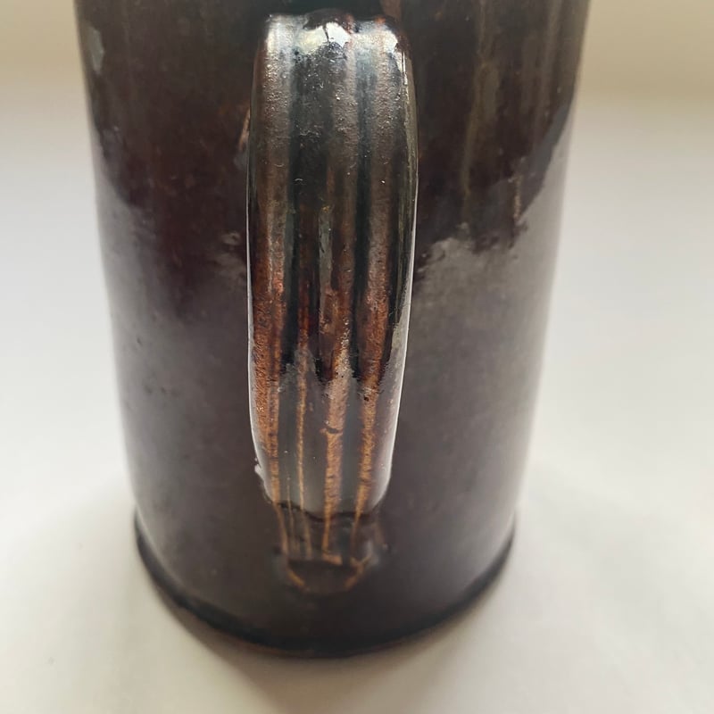 キュノワール　ピシェ　フランスアンティーク キュノワール CulNoir ピシェ h22.7cm フランス アンティーク