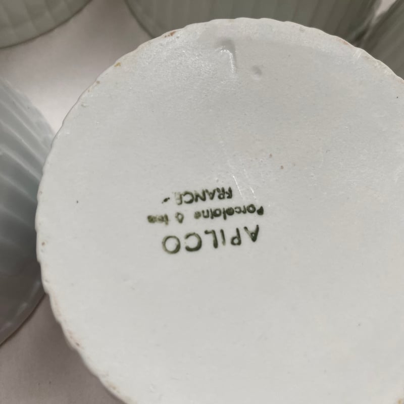 20世紀後半 アピルコ ラムカン 耐熱性磁器 6点セット | campagne à