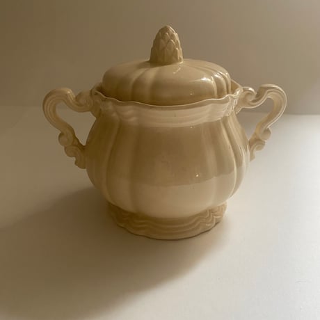 エミールテシエ　シュガーポット　シュクリエ　フランス　ヴィンテージ エミールテシエ シュガーポット シュクリエ フランス