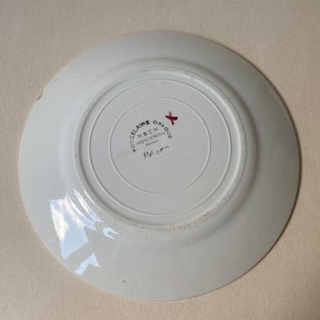 1920年代　HBCM   ベアルン　デザート・プレート　1-3