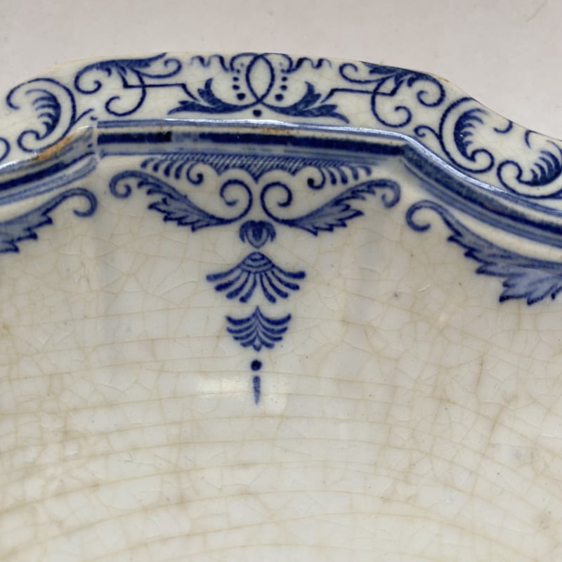 19世紀後半 エミール・ブルジョワ グラン・デポ ディナー・プレート