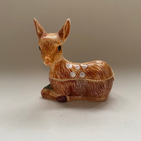 １９６０年代　ミシェル・コーガン　プチ・テリーヌ　子鹿モチーフ