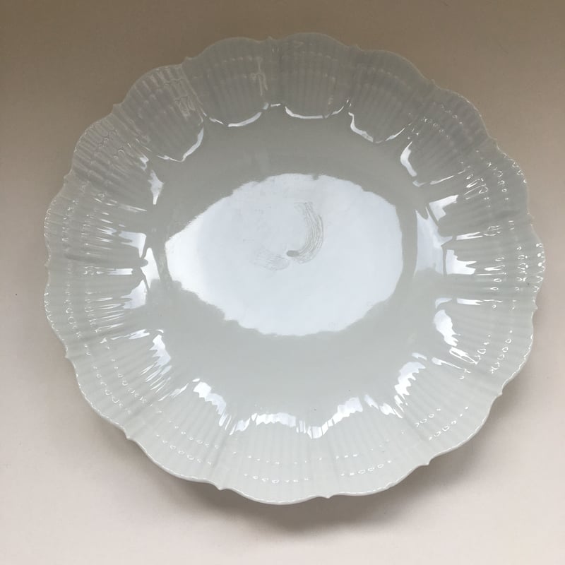 1920年代 リモージュ ジロー 大皿 ウロコ・レリーフ | campagne à