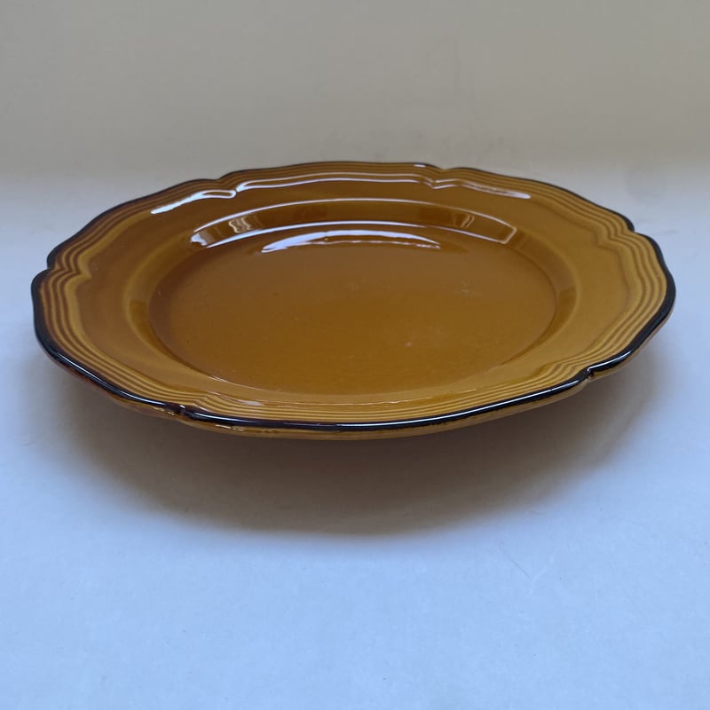 20世紀後半 アプト スーピエール 受け皿付き 南仏食器 はちみつ