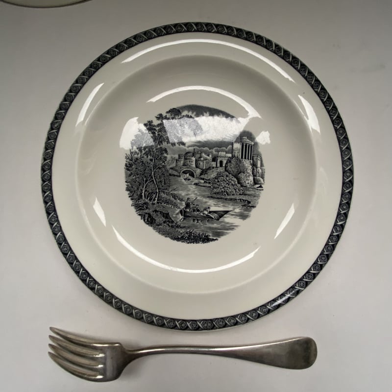 ウェッジウッド ルガノ ディナープレート 23cm カントリーウェア