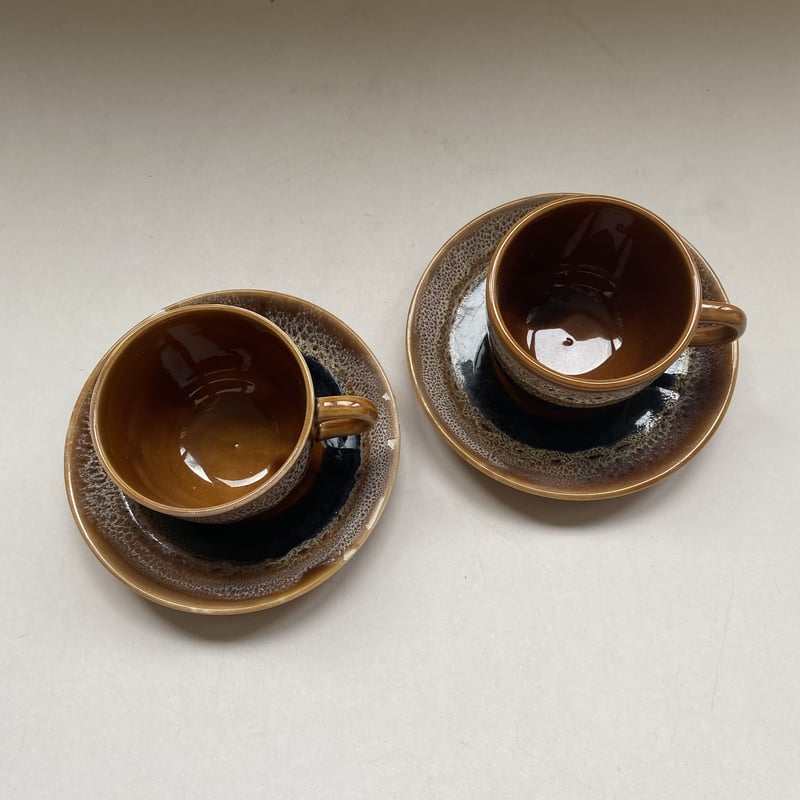 1970年代 サルグミンヌ ティーカップ&ソーサー 2客セット