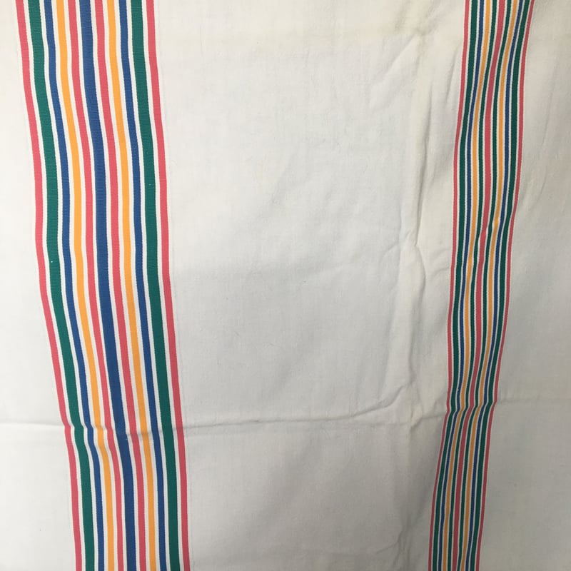 1950年代 バスク ストライプ テーブル・クロスとナプキンセット