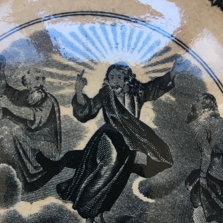 19世紀中期　ボルドー　ジュール・ヴィエイヤール　おしゃべりなお皿　キリスト教