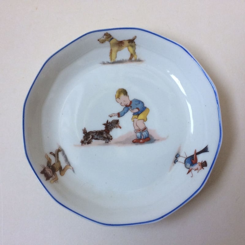 1920年代 リモージュ シャピュイ・エ・フィス 子供用食器セット 