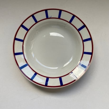 19５0年代　ディゴワン　HBCM  ベアルヌ柄　スーププレート