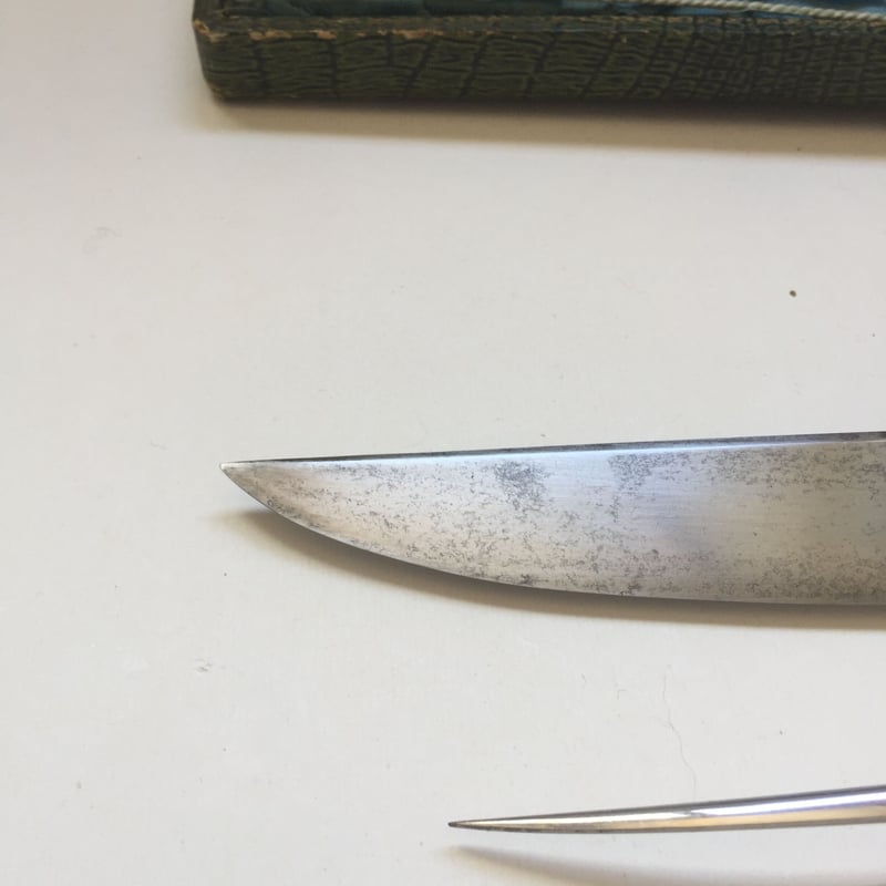 アンティークナイフフォーク大ビンテージパリで購入本物