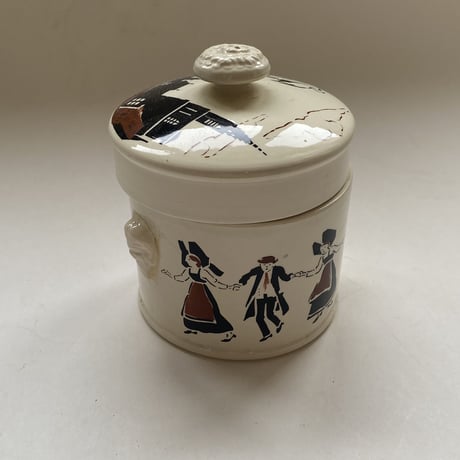 １９５０年代　サルグミンヌ　アルザス　テリーヌ　民族衣裳柄　M　他2点セット