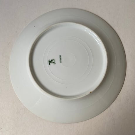 1900年代　リモージュ　J.B.T et cie 　ベルポー　デザート・プレート　リラとブール・ド・ネージュ柄　1−１２