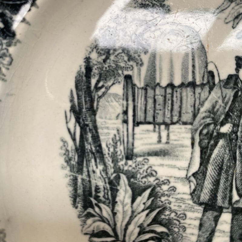 19世紀後半 ショワジールロワ おしゃべりなお皿 デザート