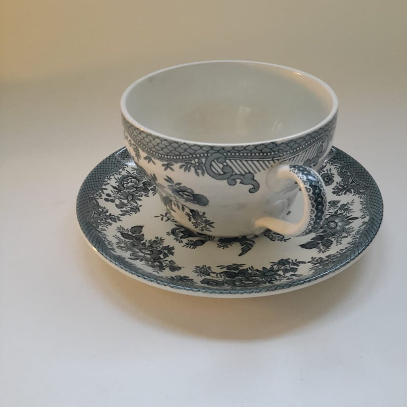 ♡ イギリス ウェッジウッド アジアンフェサントシリーズ ヴィンテージ皿 1960年代 エノク・ウェッジウッド アジアン・フェサント カップ