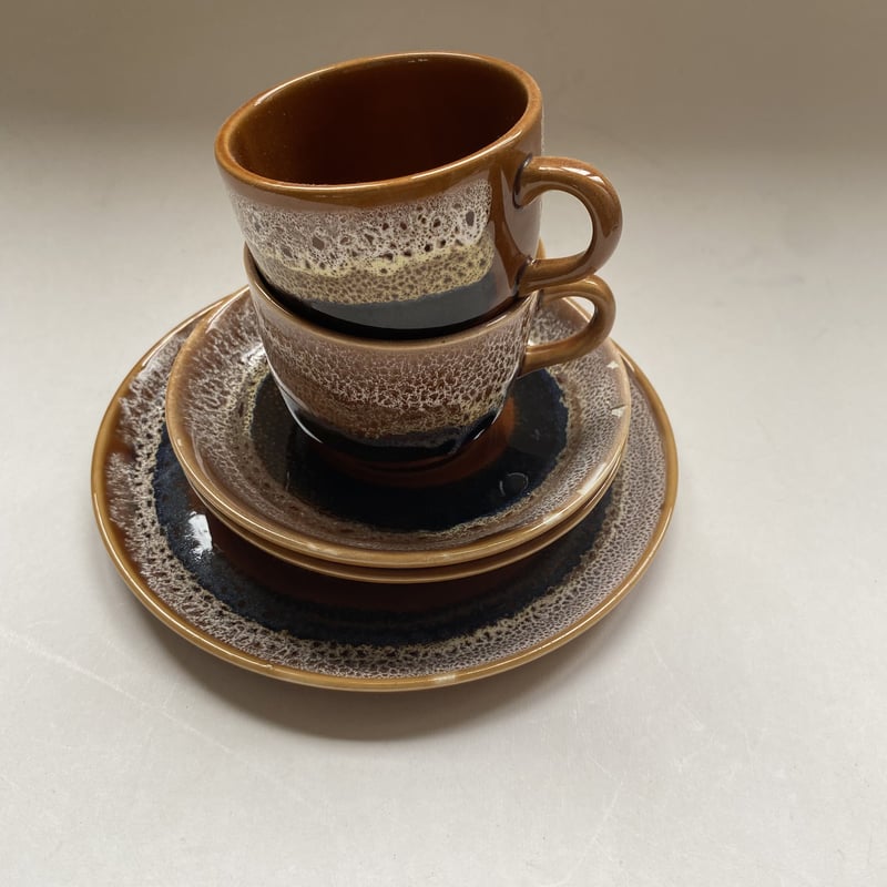 サルグミンヌ　大きなカップ＆ソーサーセット（2個） サルグミンヌ 大きなカップ＆ソーサーセット（2個） フランス