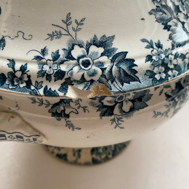 サンタマン スーピエール マリールイーズ 野ばら 美品 フランス フランス直輸入】アンティークな雰囲気の野ばらが素敵