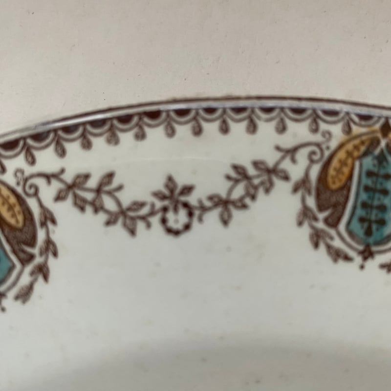 19世紀後半 クレールフォンテーヌ カディックス ディナー・プレート 1