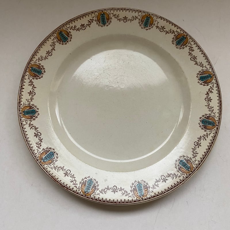 19世紀後半 クレールフォンテーヌ カディックス ディナー・プレート 1