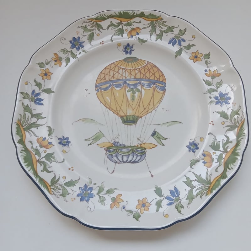 ムスティエ 美しい多色使いの飾り皿 【公式通販】