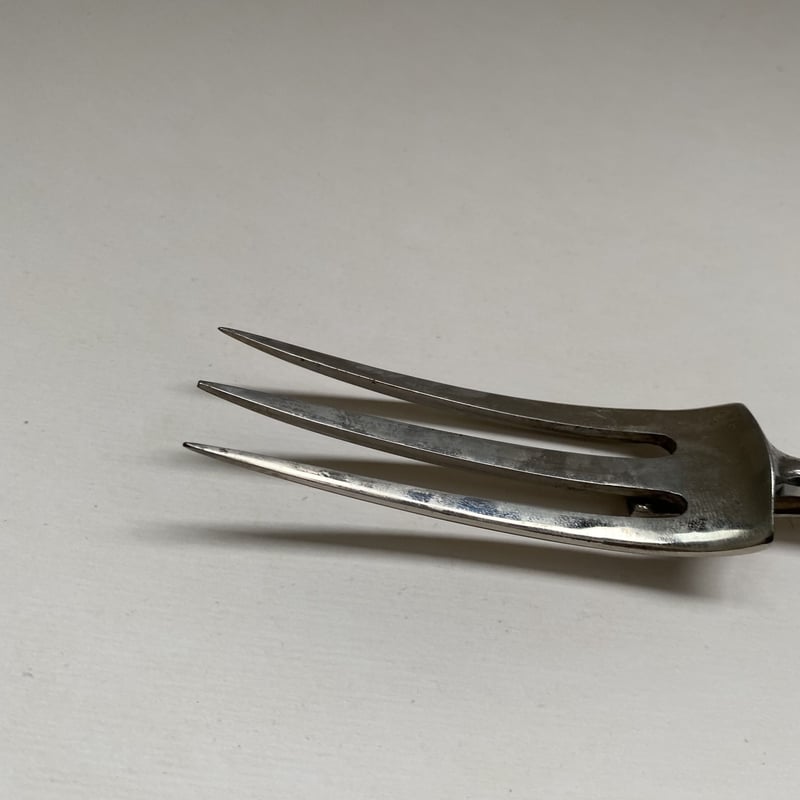19世紀後半 ラヴィヌ・エ・ダンフェール シルバープレート 肉用ナイフ 