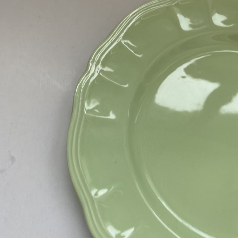 1950年代 サラン デザート・プレート 21、5cm 花リム