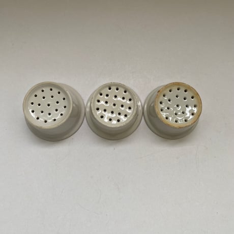 20世紀後半　ポ・パソワール　生成の陶器　3点セット