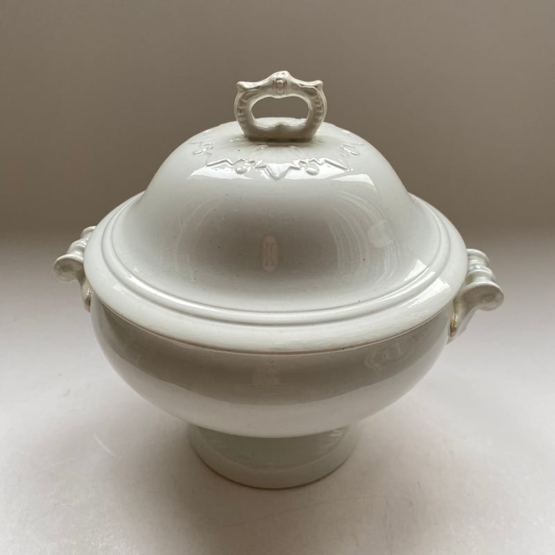19世紀 マークなし レギュミエ 白い陶器 | campagne à paris vintage