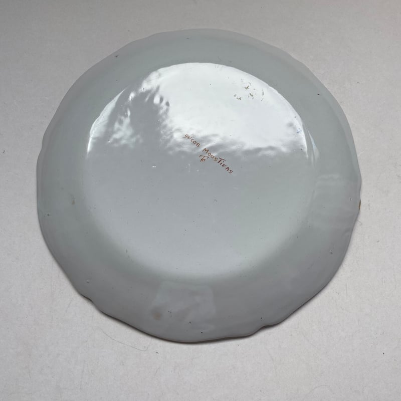 1920年代 マリコルヌ エミール・テシエ ディナープレート