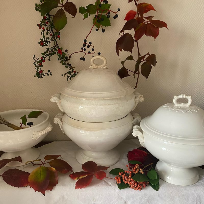 フランスアンティーク スーピエール GIEN レギュミエ 小鳥 レリーフ フランスアンティーク スーピエール GIEN レギュミエ 小鳥 レリーフ