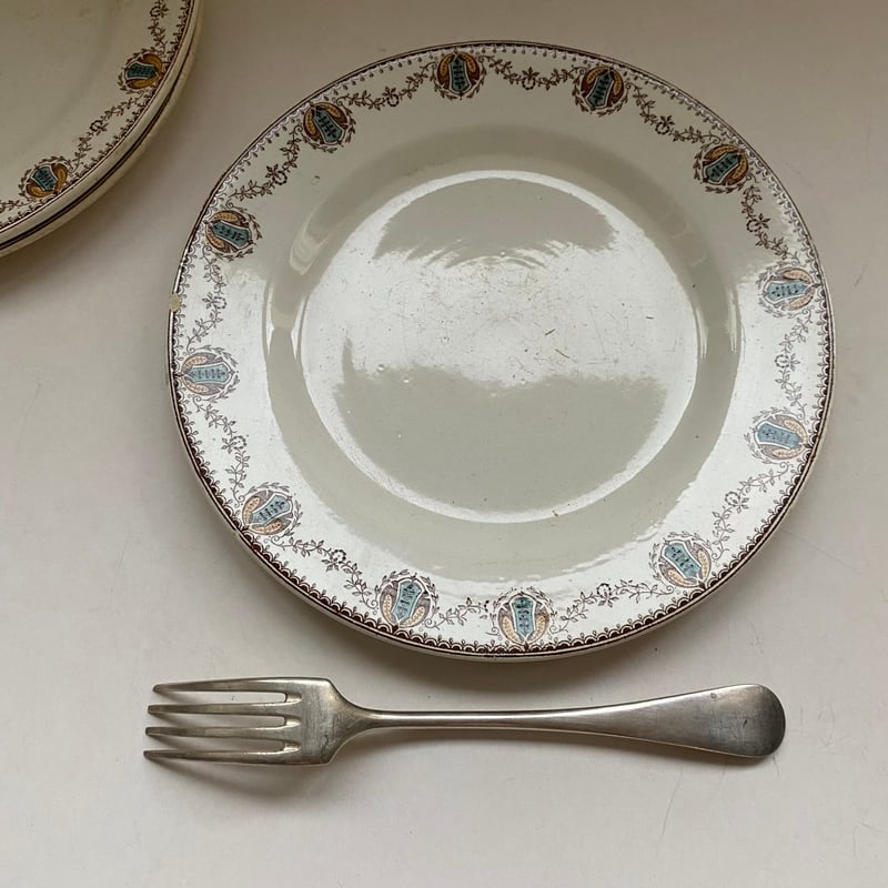 フランスアンティーク クレールフォンテーヌ ディナー＆スープ フランスアンティーク クレールフォンテーヌ ディナー＆スープ