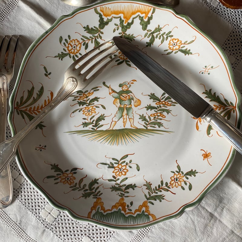 1920年代 マリコルヌ エミール・テシエ ディナープレート