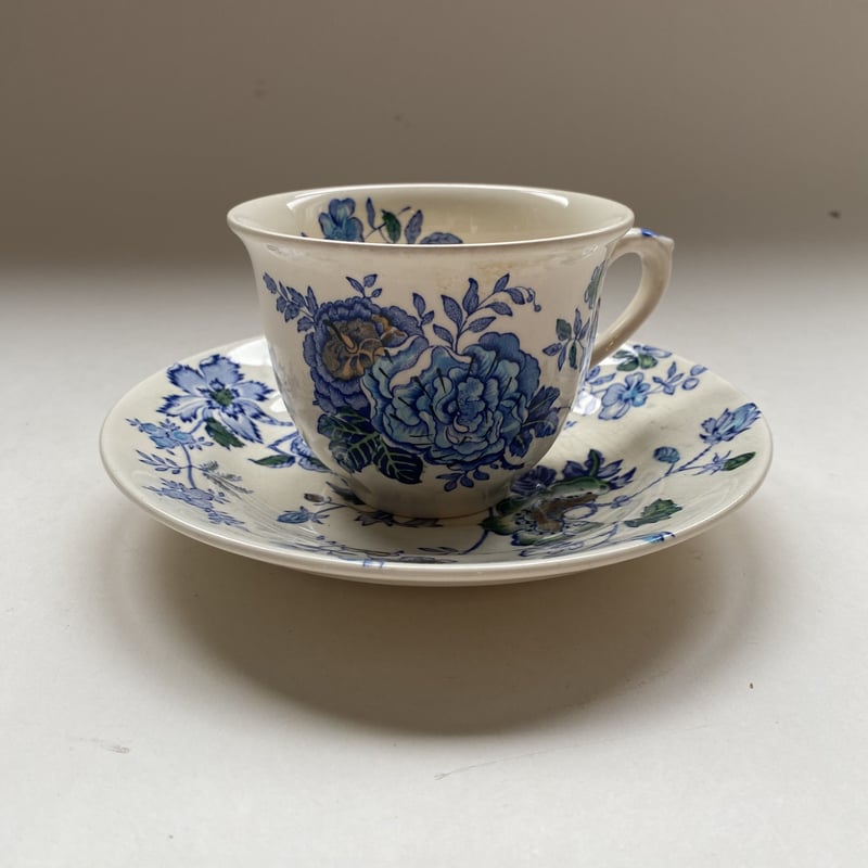 一粒で2度美味しい メイソンズ ブルーマンダレイ カップ2種 ソーサー