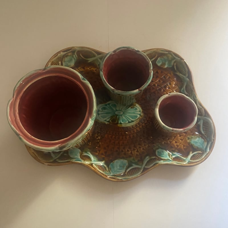 20世紀前半 オナン ポとプラットー4点セット バルボティーヌ