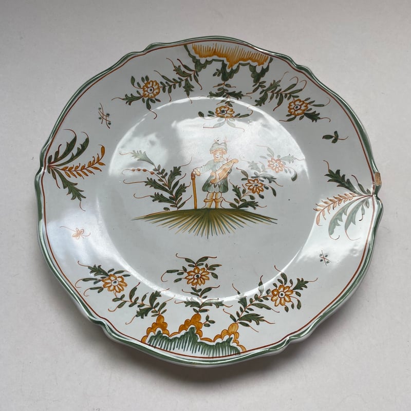 1920年代 マリコルヌ エミール・テシエ ディナープレート